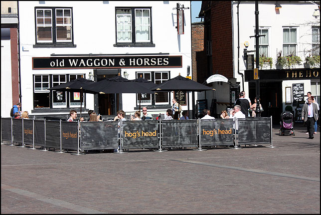 Alfresco in Newbury Market Place
