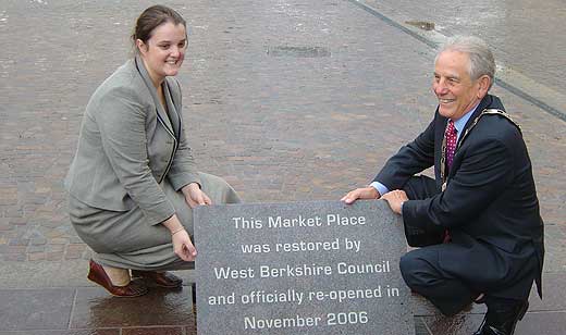 Councillor Emma Webster and Councillor Brian Bedwell